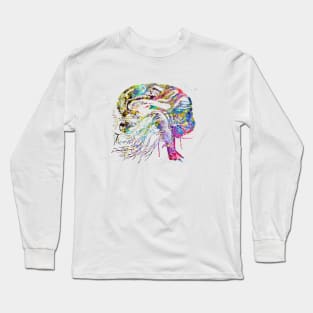 Brain cranial nerves Long Sleeve T-Shirt